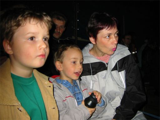 Leon und David im Zirkus