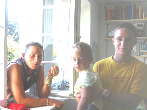 Beni, David und Yannick