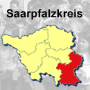 Der Saarpfalz-Kreis im S�d-Osten des Saarlandes